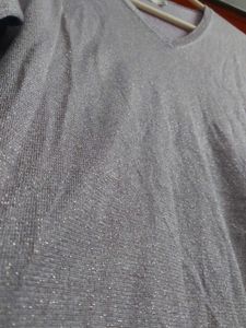 Sparkly Lavender Top