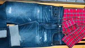 Distressed Denim Jeans all size available