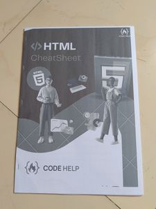 HTML, CSS &amp; JavaScript  Printed On A4