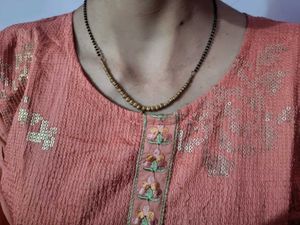 Peach  Kurta Set