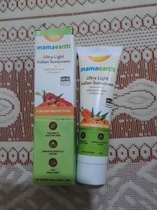Mama Earth Ultra Light Indian Sunscreen