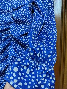 Blue Bodycon Partywear Dress