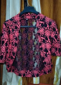 Floral Lace Shrug