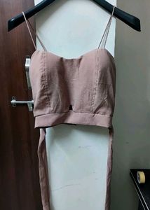 Padded Sweetheart Neckline Top