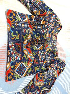Colorful Patterned Top