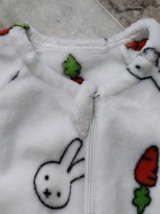 Cute Bunny Print Romper