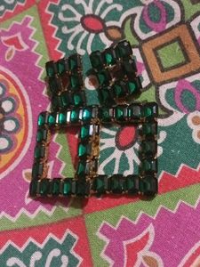 Emerald Green Earrings