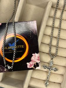 cross anti-tarnished necklace