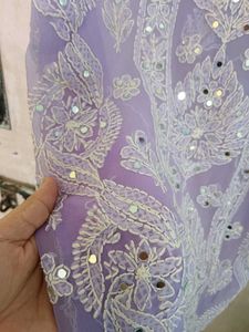 Lavender Embroidered chikankari kurta