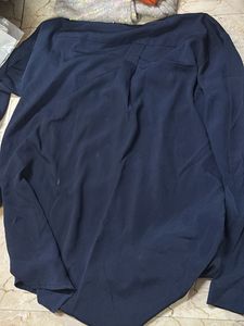 Elegant Navy Blue Dress