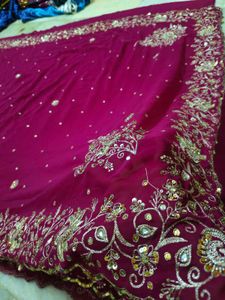 Aari Tari Work Saree Very Beautiful 😍