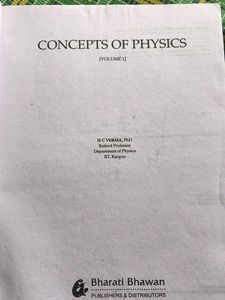 Concepts of Physics by H.C. Verma - Vol. 1+2