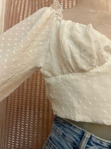 Shein White Top