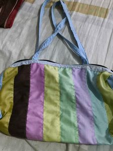 Striped Handbag