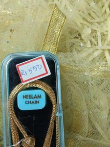 New  Gold Plated Long Chain