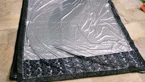 Elegant Black Lace Fabric
