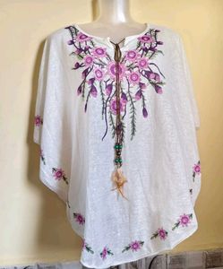 🎁Buy 2 Get 1 Free🎁Boho Floral Embroidered Top