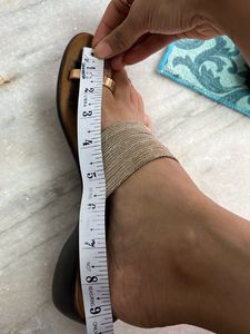 Beautiful Golden Sandals