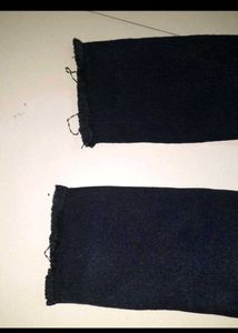 WOMAN BLACK skinny Fit High Rise Clean Stretchable