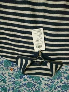 Striped Knit Sweater
