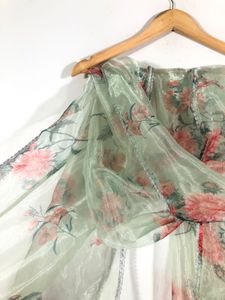 Green Printed Dupatta (Women’s)