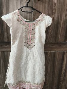 Elegant White Kurta