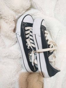 Worn - in Black Converse Sneakers (3yrs)