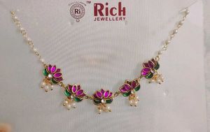 Lotus Design Necklace