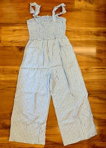 H&amp;M Striped Jumpsuit