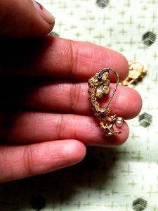Pearl and Gem Earrings