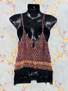 Forever 21 Fringe Top