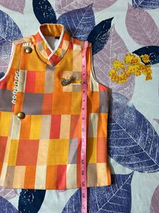 Kids Without Sleeve Jacket