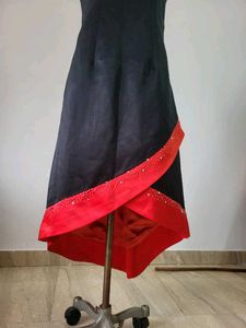 Elegant Black &amp; Red Dress