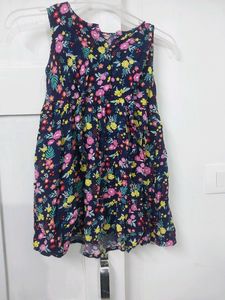 Floral Designed Beautiful Frock