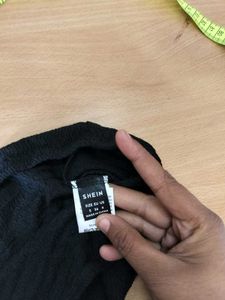 Tops &amp; Dresses For Rs 99 Only/ Shein Black Top