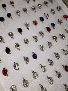 10 Colorful Crystal  brooches