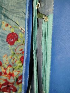 Blue Shoulder Bag