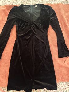 Black Velvet Dress