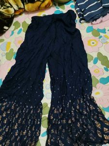 Stylish Navy Blue Palazzos