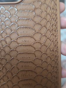 Brown Snakeskin Iphone13 Phone Case