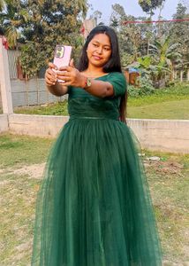 Customized Net Princess Gown