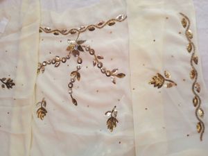 Elegant Sequin &amp; Embellished Fabric
