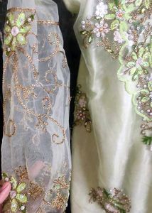 Fluorescent Green /festive&amp;wedding wear suit set .