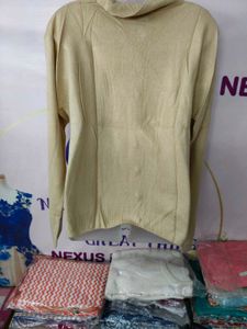 Elegant Button-Down woolen Shirt