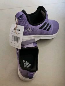 Adidas Purple Slip-On Sneakers