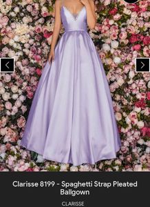 Lilac Ball Gown