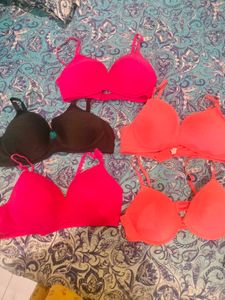 Loveable Daisy Brand  Combo Of 5 Bra Fix Pric