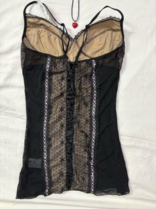 sheer lace babydoll slip ⭐️