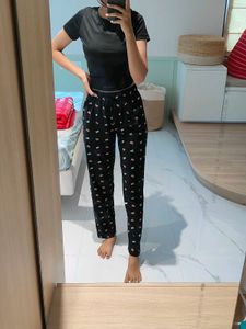 Comfy Black Printed Pajama / Lower