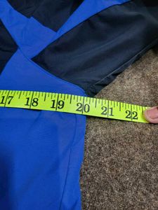 Blue Hooded Jacket